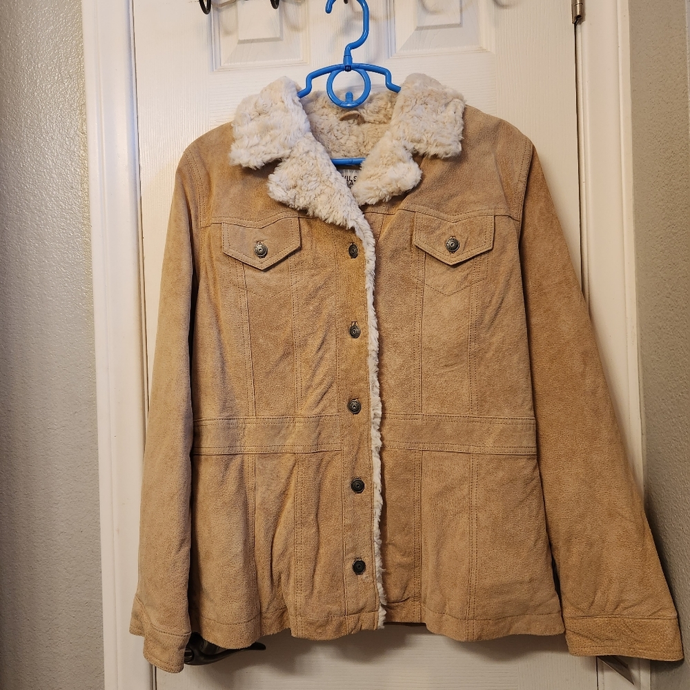 Wilsons leather maxima suede leather jacket NWT size L